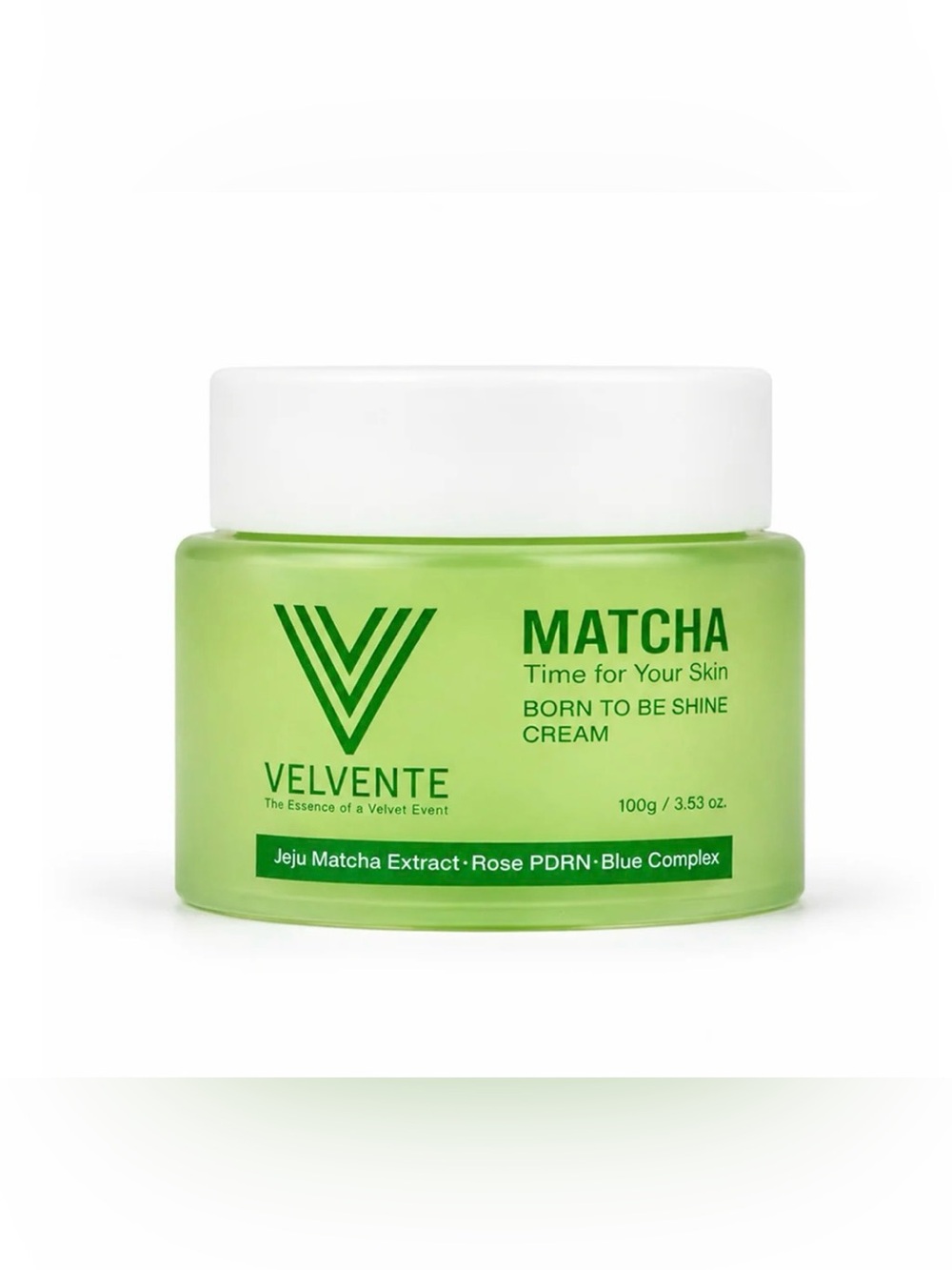 Velvente Matcha Born to Be Shine Cream